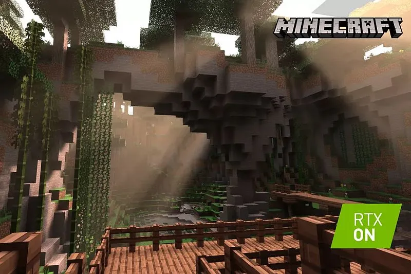 Minecraft otrzyma raytracing dzięki współpracy Nvidii i Microsoftu