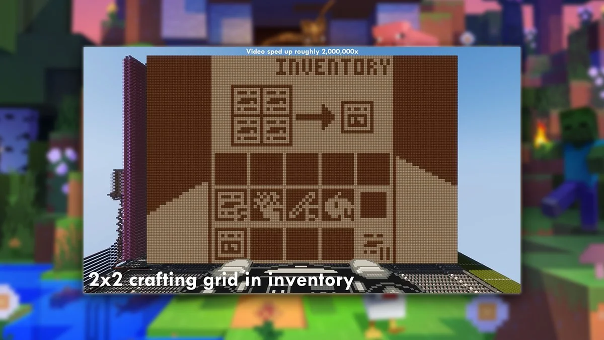 Minecraft w Minecrafcie stał się rzeczywistością. Marzenia fanów zostały spełnione