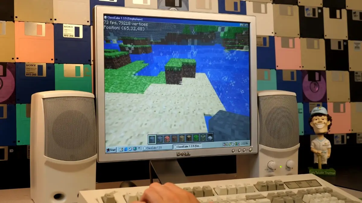 Minecrafta uruchomicie nawet na Windowsie 98 – zadbali o to fani