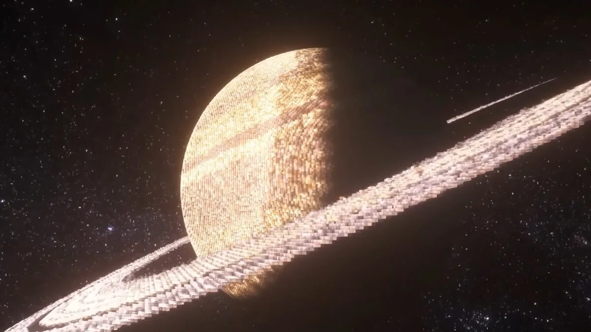 Gracz zbudował cały Wszechświat w Minecrafcie. Projekt zapiera dech w piersiach