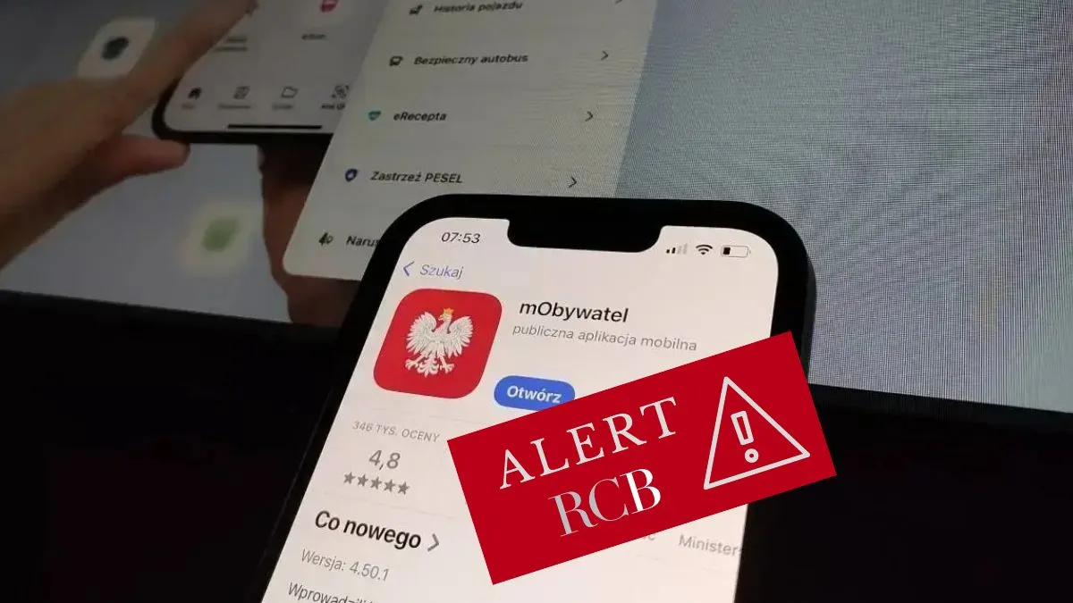 Alerty RCB zobaczysz w kolejnym miejscu. Niedługo trafią do mObywatela