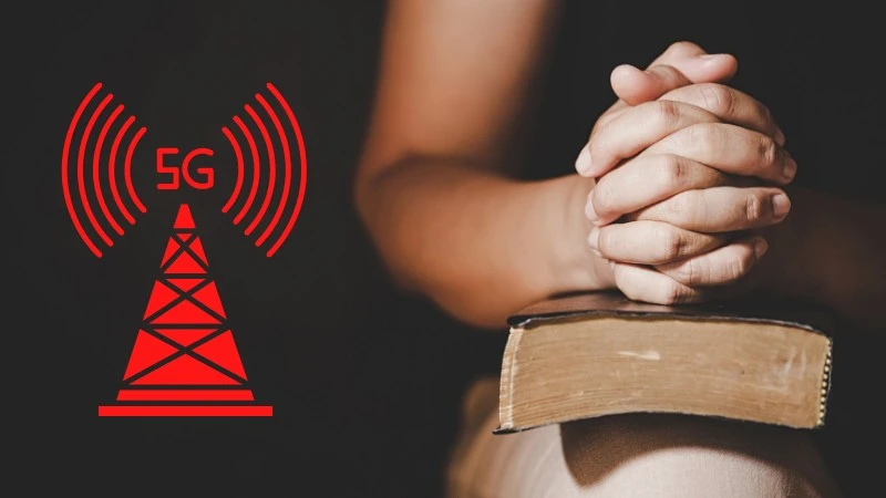 Witajcie w Polsce. W Mrągowie modlą się w intencji zniszczenia 5G