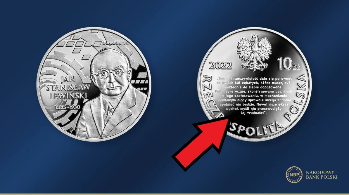 Internauci śmieją się z pamiątkowej monety NBP. Zdobi ją Comic Sans?