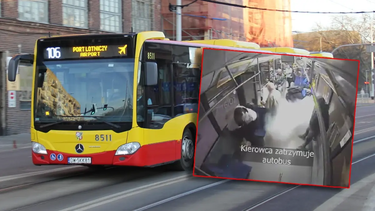 Elektryczny monocykl oszalał w autobusie. Chwilę później pasażerowie musieli uciekać