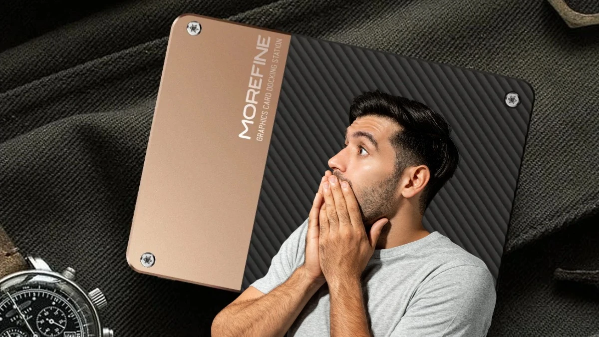 NVIDIA GeForce RTX 5060 Ti w kieszeni? Morefine G2 to szalone eGPU