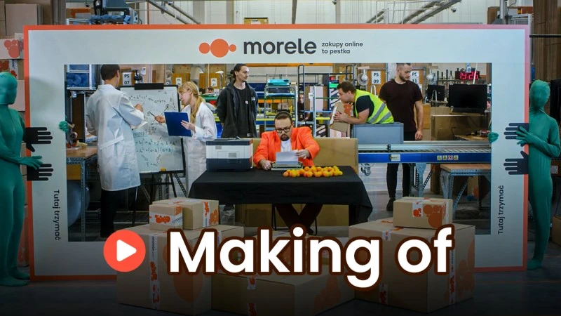 Sklep Morele zaprasza klientów do swojego magazynu