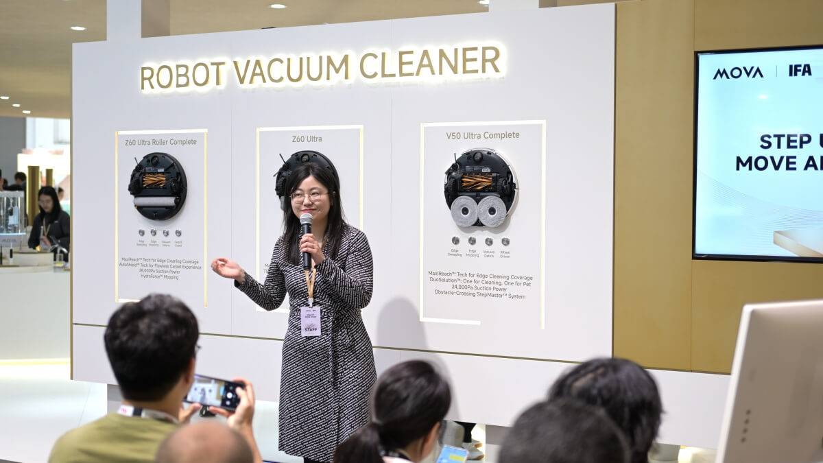 MOVA na IFA 2025: Robot, który wchodzi po schodach i inne cuda