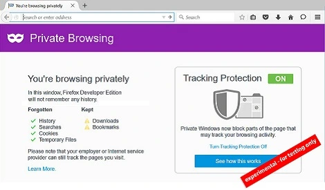 Mozilla pracuje nad prawdziwym trybem prywatności