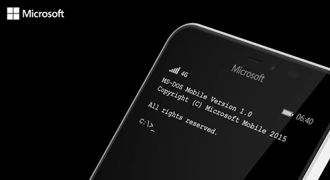 MS-DOS Mobile – najnowszy mobilny system operacyjny Microsoftu