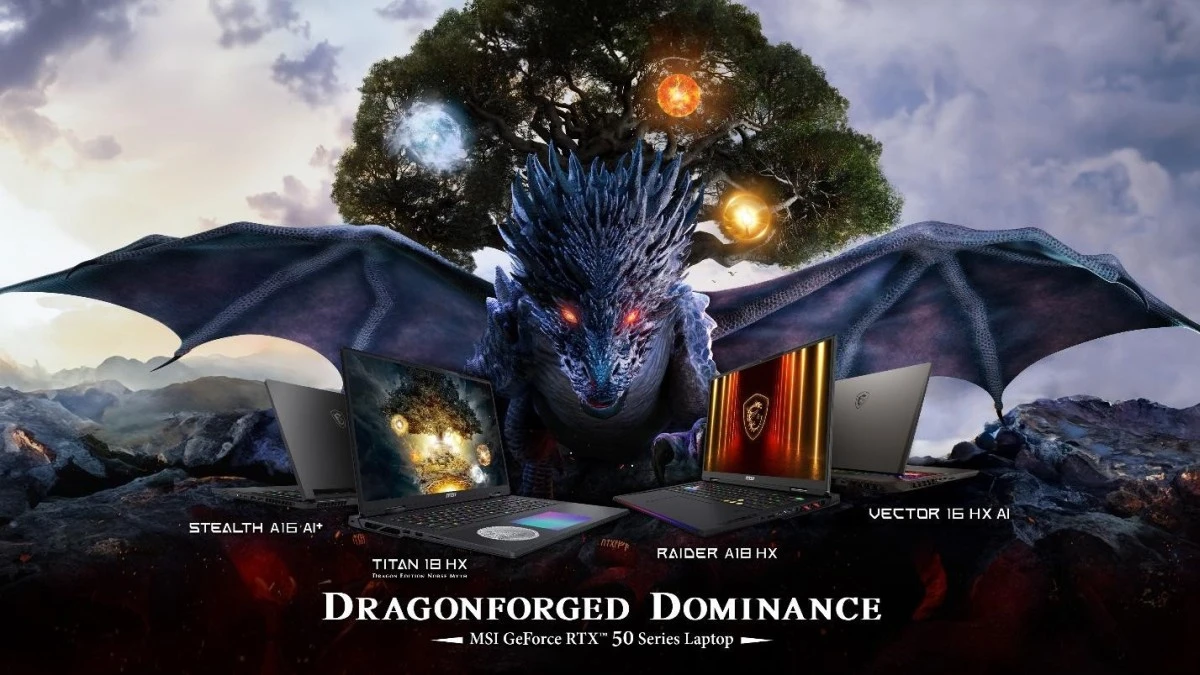 Machina ruszyła. Nowe laptopy MSI z NVIDIA GeForce RTX 5000 ogłoszone [CES 2025]
