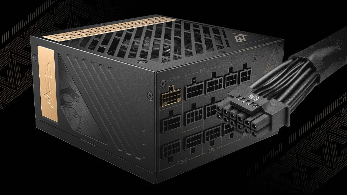 Mocne zasilacze MSI także z PCIe 5.0. Idealne do grafik Nvidia GeForce RTX 4090 i RTX 4080