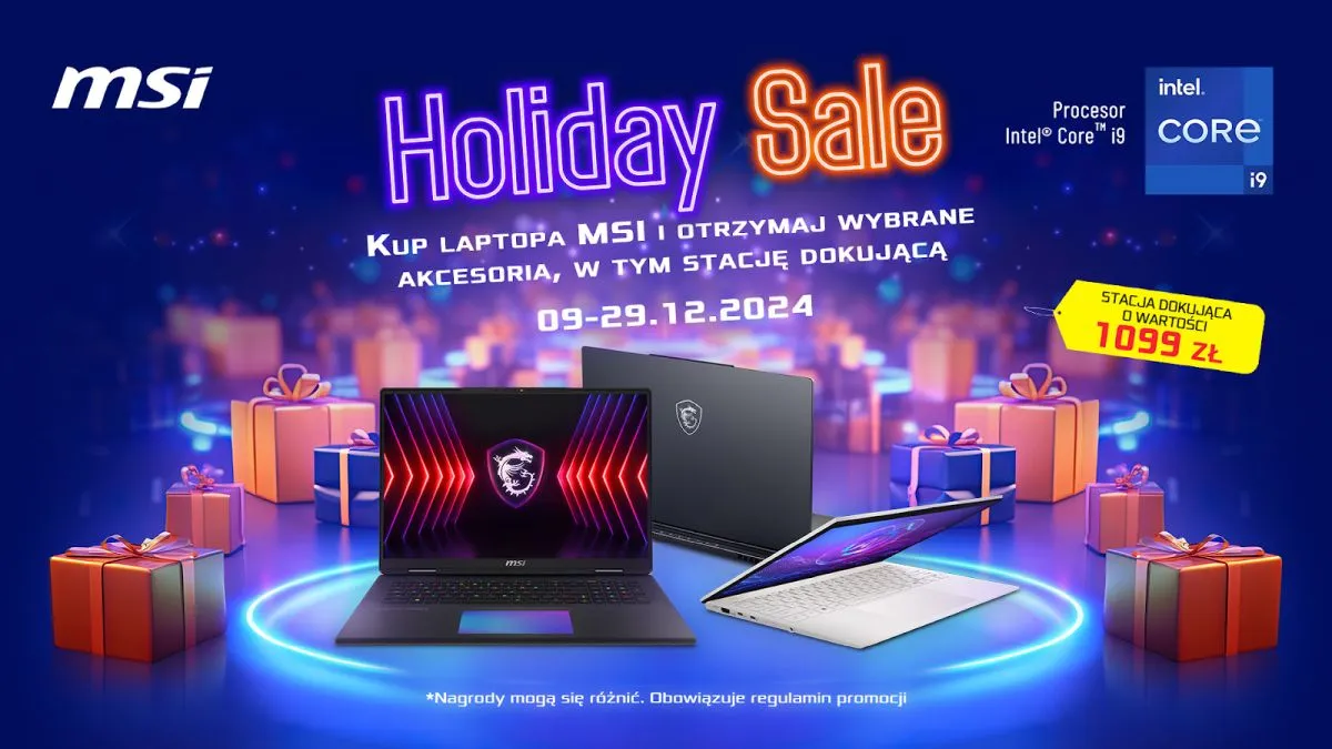 Promocja na laptopa? MSI uruchomiło świąteczną wyprzedaż