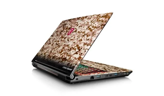 MSI sprzedaje nowy, zakamuflowany laptop
