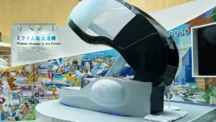 Rewolucyjna pralka dla ludzi już w sprzedaży. Japońska kapsuła za 330 tysięcy euro robi furorę