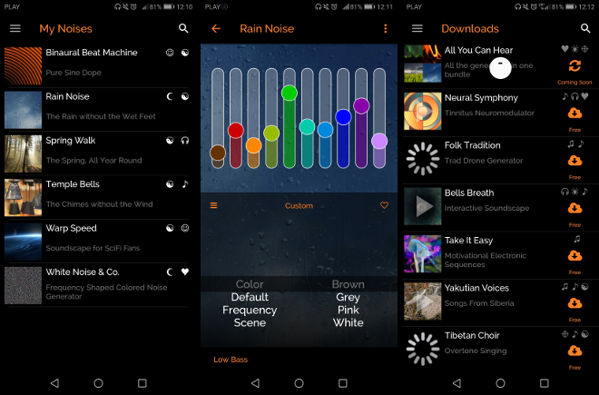myNoise – dźwięki pomagające w pracy (recenzja)