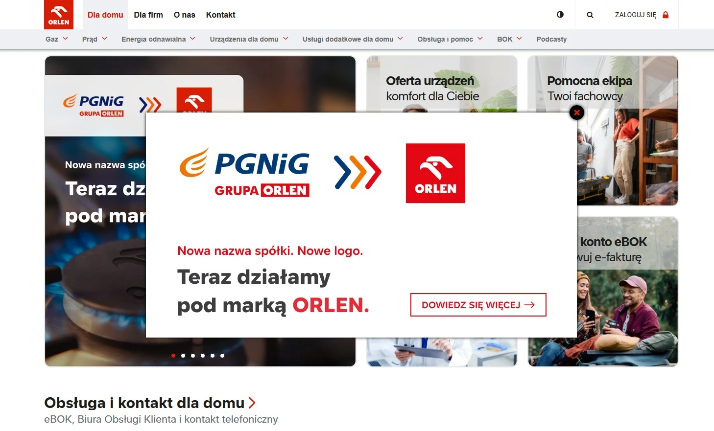 Rachunek za gaz od Orlenu? Spokojnie, to nie oszustwo. To wielki rebranding PGNiG
