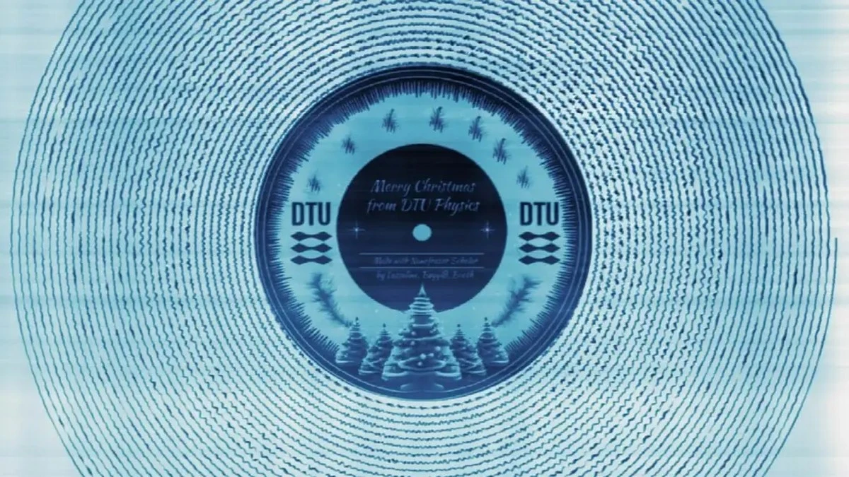 Duńczycy stworzyli najmniejszą na świecie płytę z piosenką świąteczną
