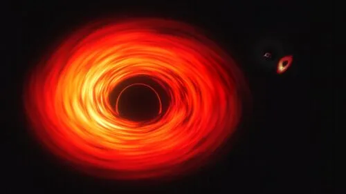 Nowa animacja NASA ukazuje, jak gigantyczne są czarne dziury