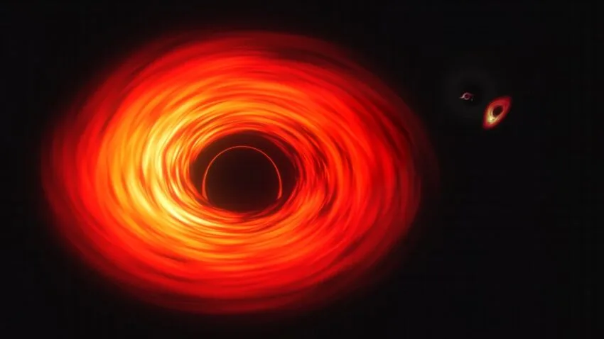 Nowa animacja NASA ukazuje, jak gigantyczne są czarne dziury