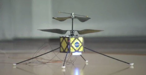 Helikoptery na Marsie będą „oczami” łazików (wideo)