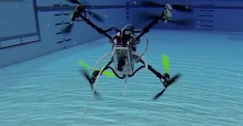 Naviator to dron, który radzi sobie zarówno w powietrzu jak i w wodzie
