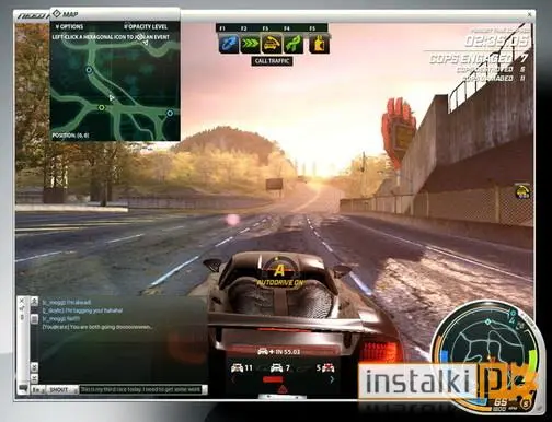 Need for Speed World w pudełku