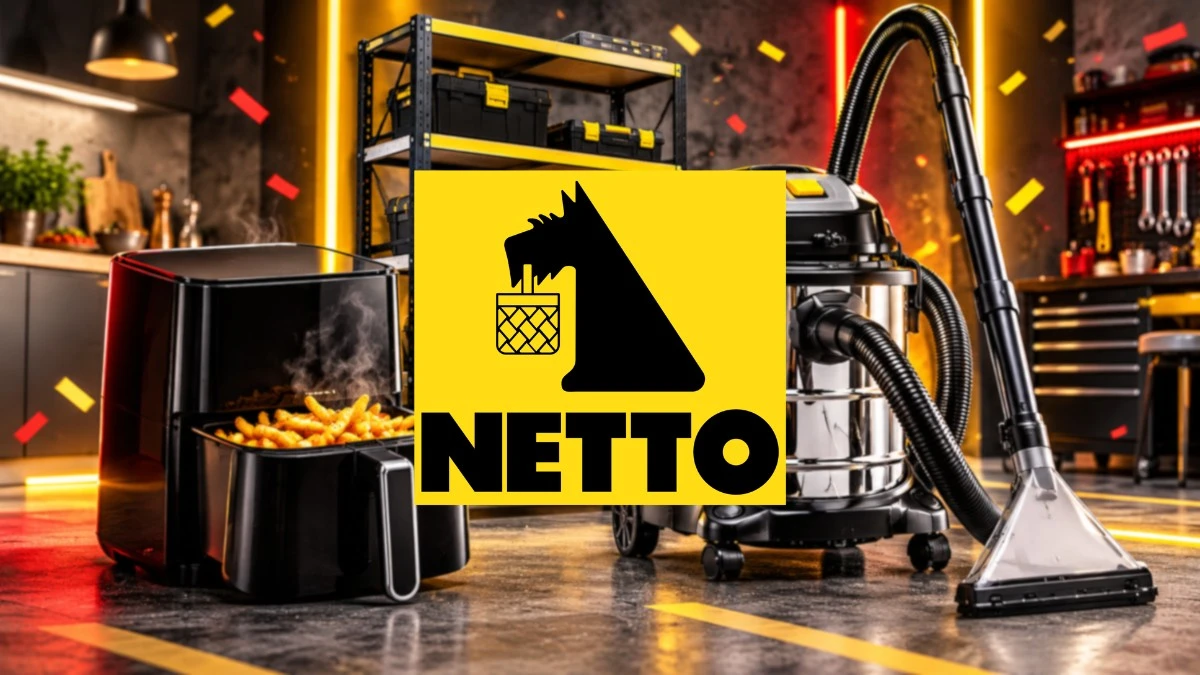 Ruszyła wyprzedaż w Netto. Air fryer za 149 zł, odkurzacz piorący i mój typ za 79 zł