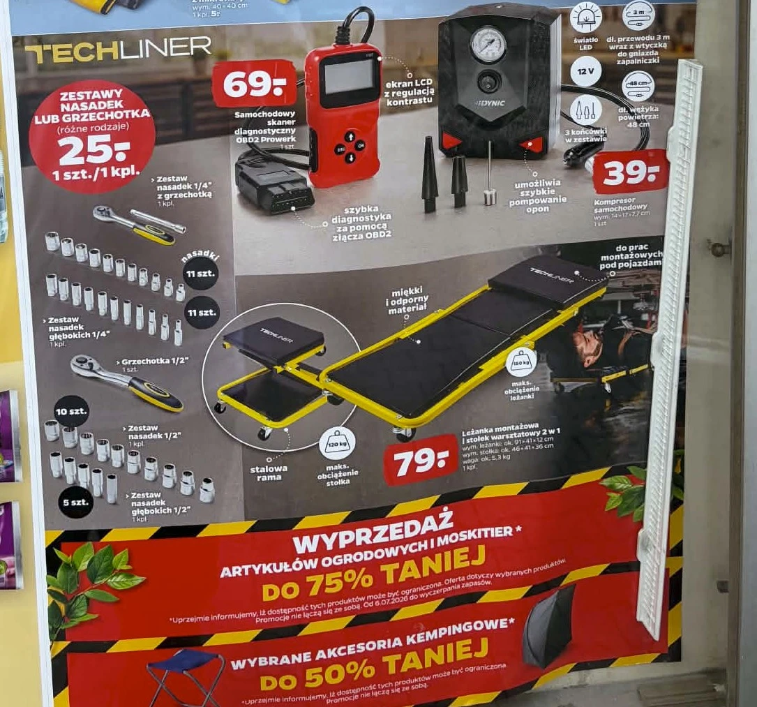 gadżety do auta Netto