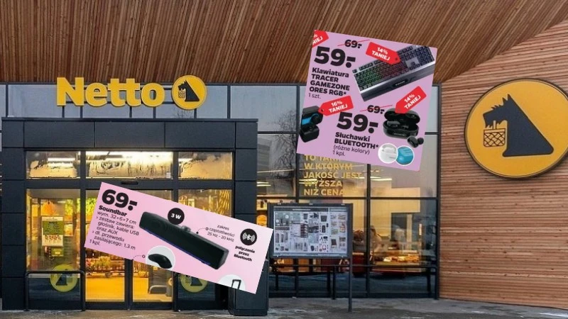 Tania elektronika w Netto od poniedziałku 24.01.2022. Lista produktów