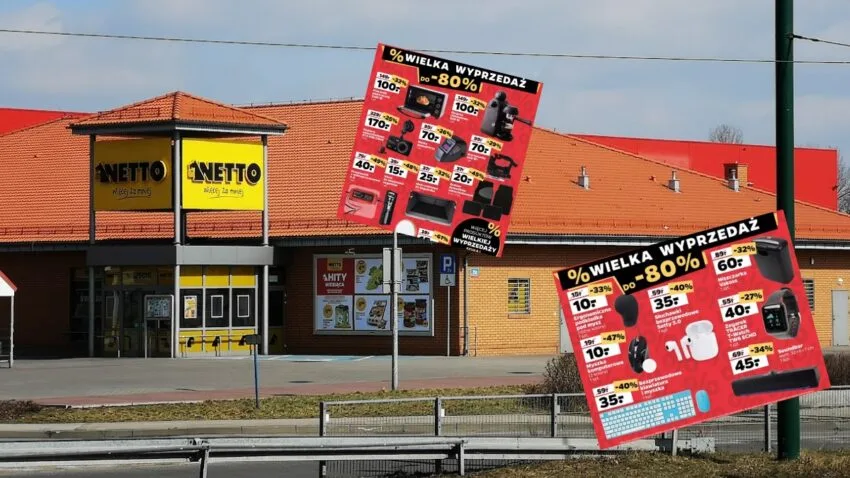 Wielka wyprzedaż taniej elektroniki w Netto. Zobacz, co można kupić