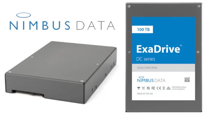 Nimbus Data ExaDrive DC100 z SSD 100 TB już w sprzedaży