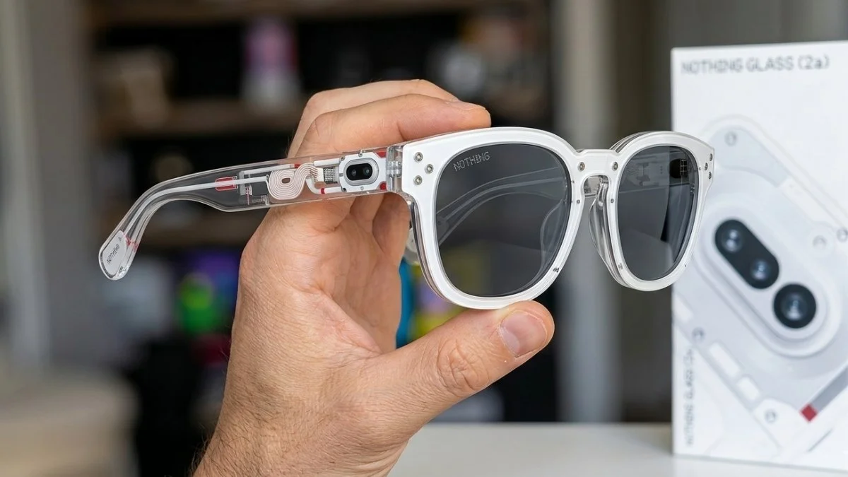 AI i futurystyczny design. Nothing pracuje nad smart okularami