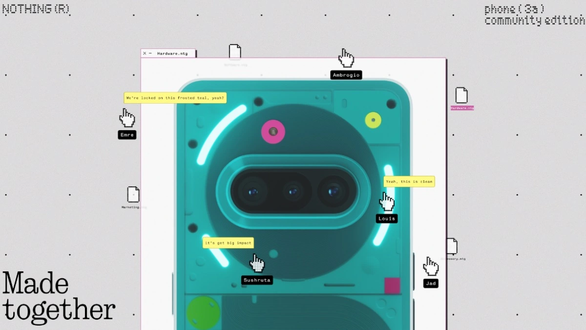 Nothing ma nowy smartfon. Jest piękny i powstał dzięki fanom