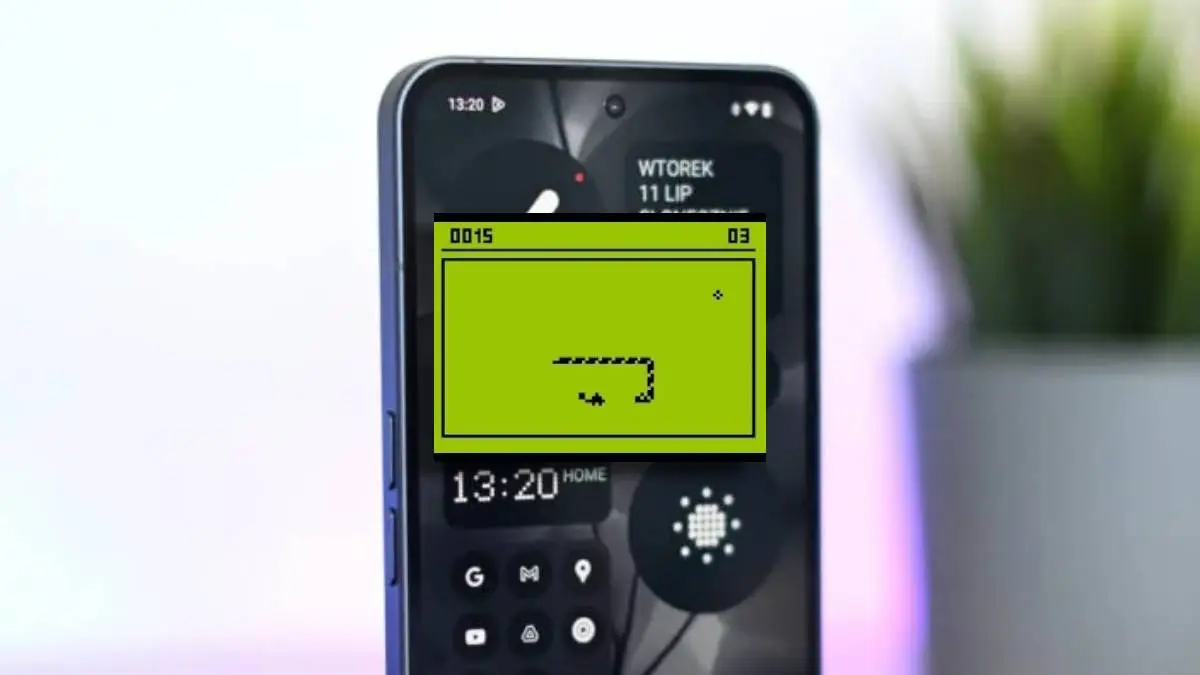 Powrócił kultowy Wąż. Wskrzesili go fani smartfonów Nothing