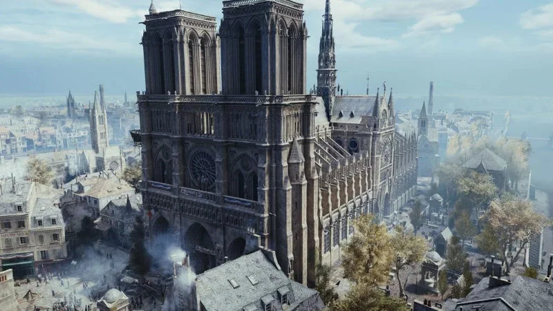 Assassin’s Creed Unity zyskał drugie życie dzięki pożarowi Notre Dame