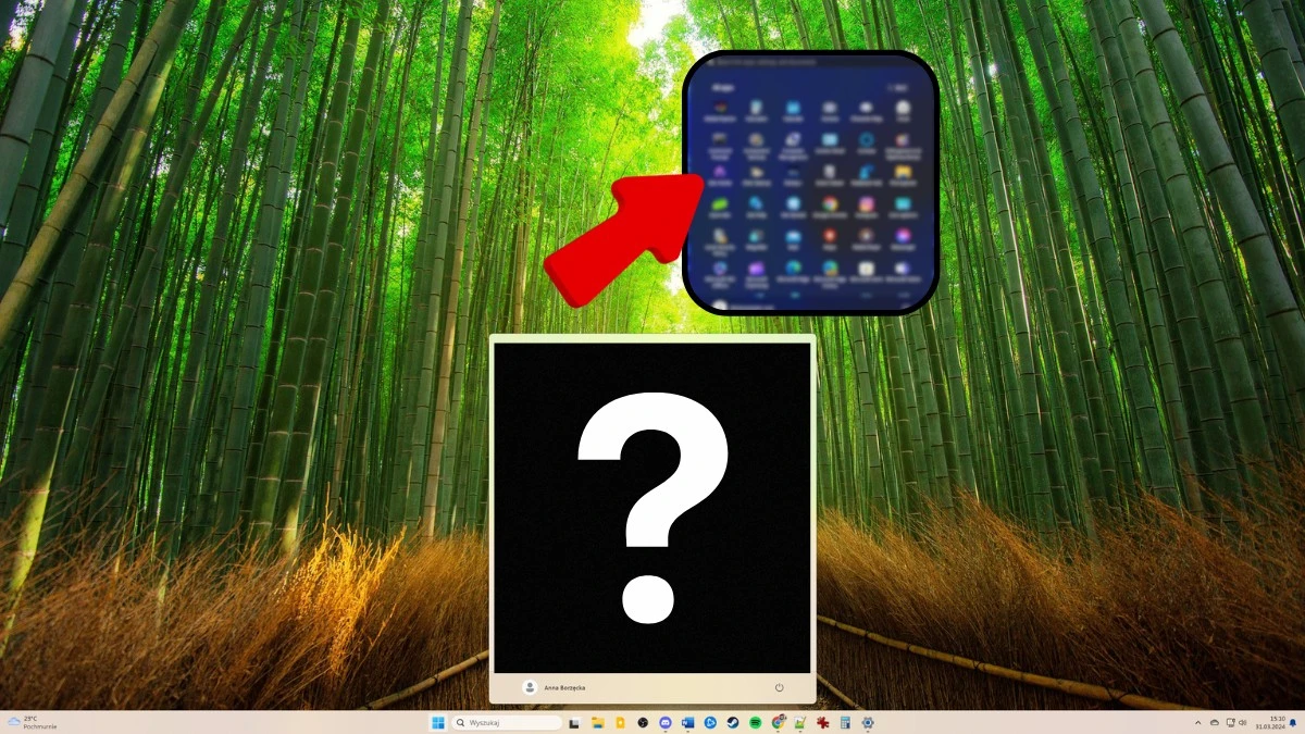 Widzieliśmy już nowe menu Start w Windows 11. Wygląda tak