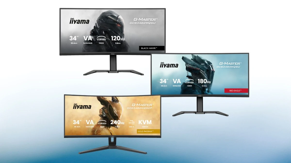 Trzy duże i tanie monitory dla graczy od iiyama już w Polsce