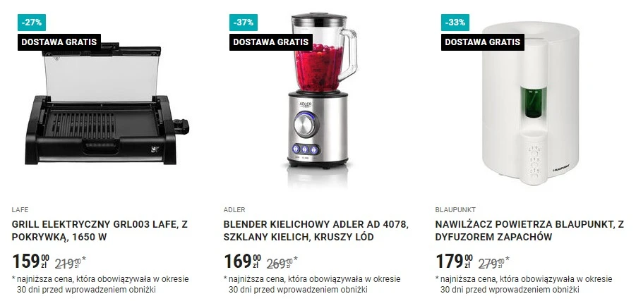 Noworoczna wyprzedaż Biedronka Home