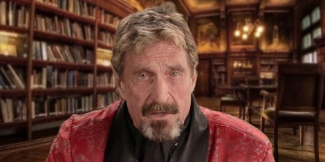 John McAfee zna rozwiązanie problemu inwigilacji w internecie