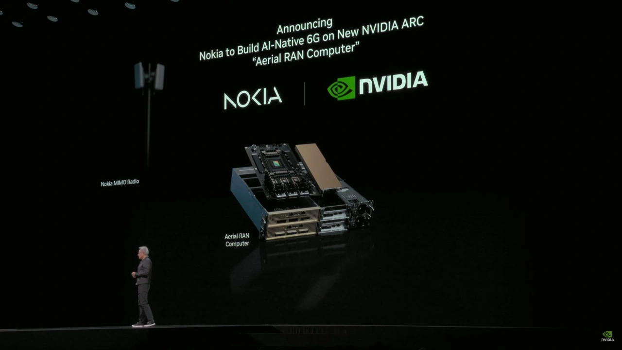 Nvidia i Nokia zawierają partnerstwo. Miliardowa inwestycja w platformę AI dla 6G