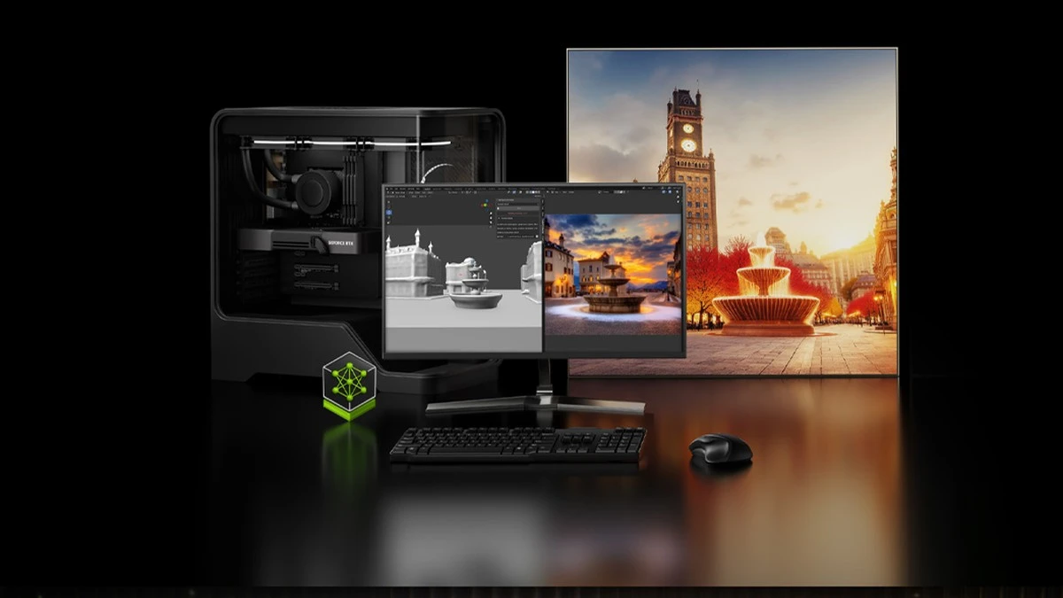 Pierwszy szablon AI od NVIDIA czyni generowanie obrazów bajecznie łatwym