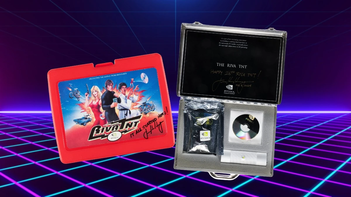 Prototyp NVIDIA Riva TNT z 1998 na aukcji. Niezwykłe pudełka gratis