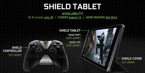 Gamingowy tablet Nvidii zaprezentowany?