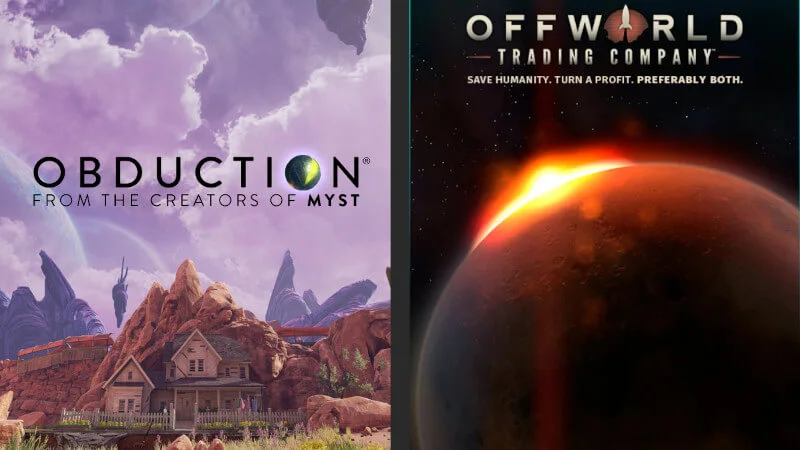 Obduction i Offworld Trading Company za darmo w Epic Games Store