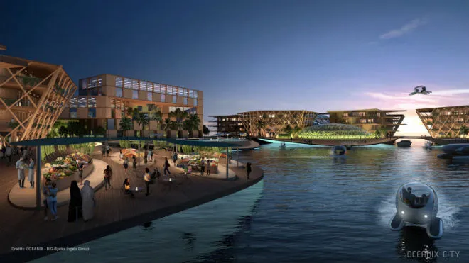 Ta firma zbuduje miasta, które będą pływać na wodzie