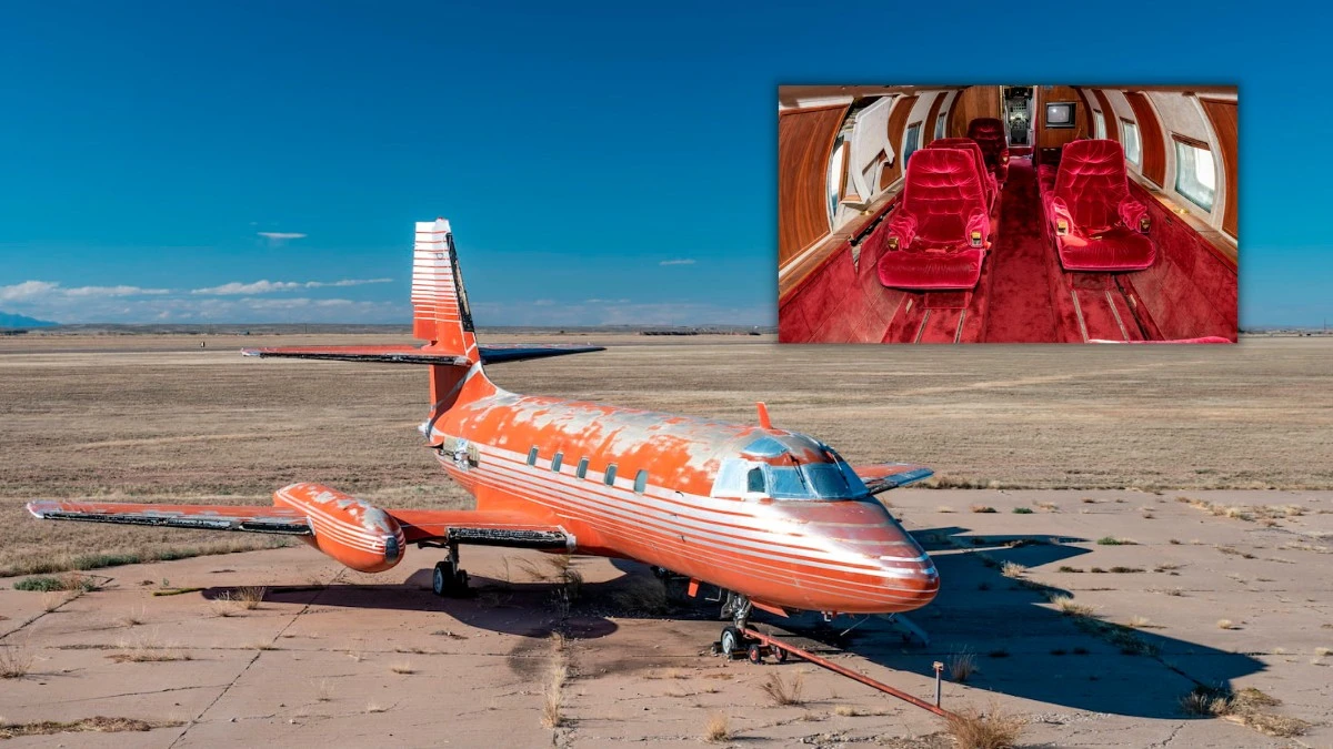 Tak wygląda były samolot Elvisa Presleya. Zobacz zdjęcia i film