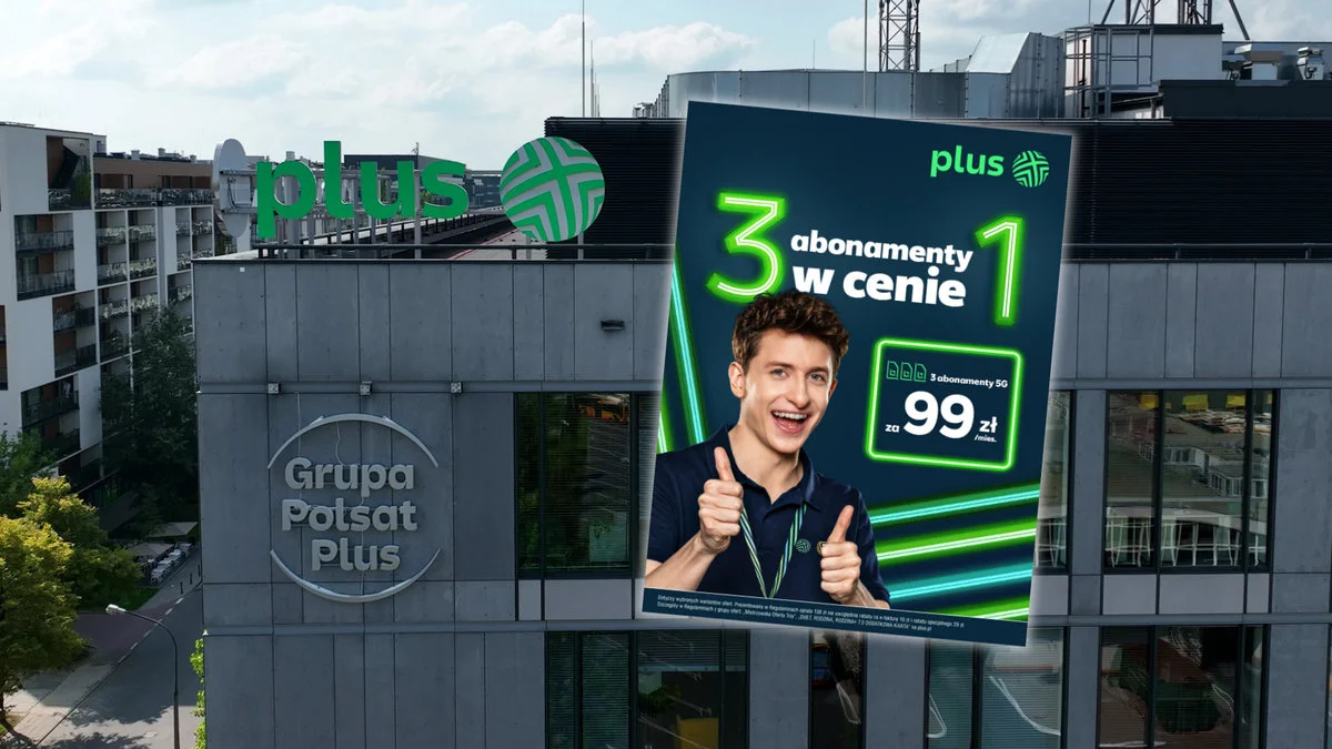 Nowa oferta Plusa dla rodzin. Trzy abonamenty w cenie jednego