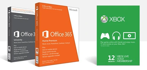 Kupujesz Office 365? Dostaniesz Xbox Live Gold za darmo