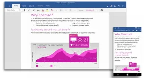Aplikacje Word, Excel i PowerPoint preview już dostępne za darmo dla Windows 10