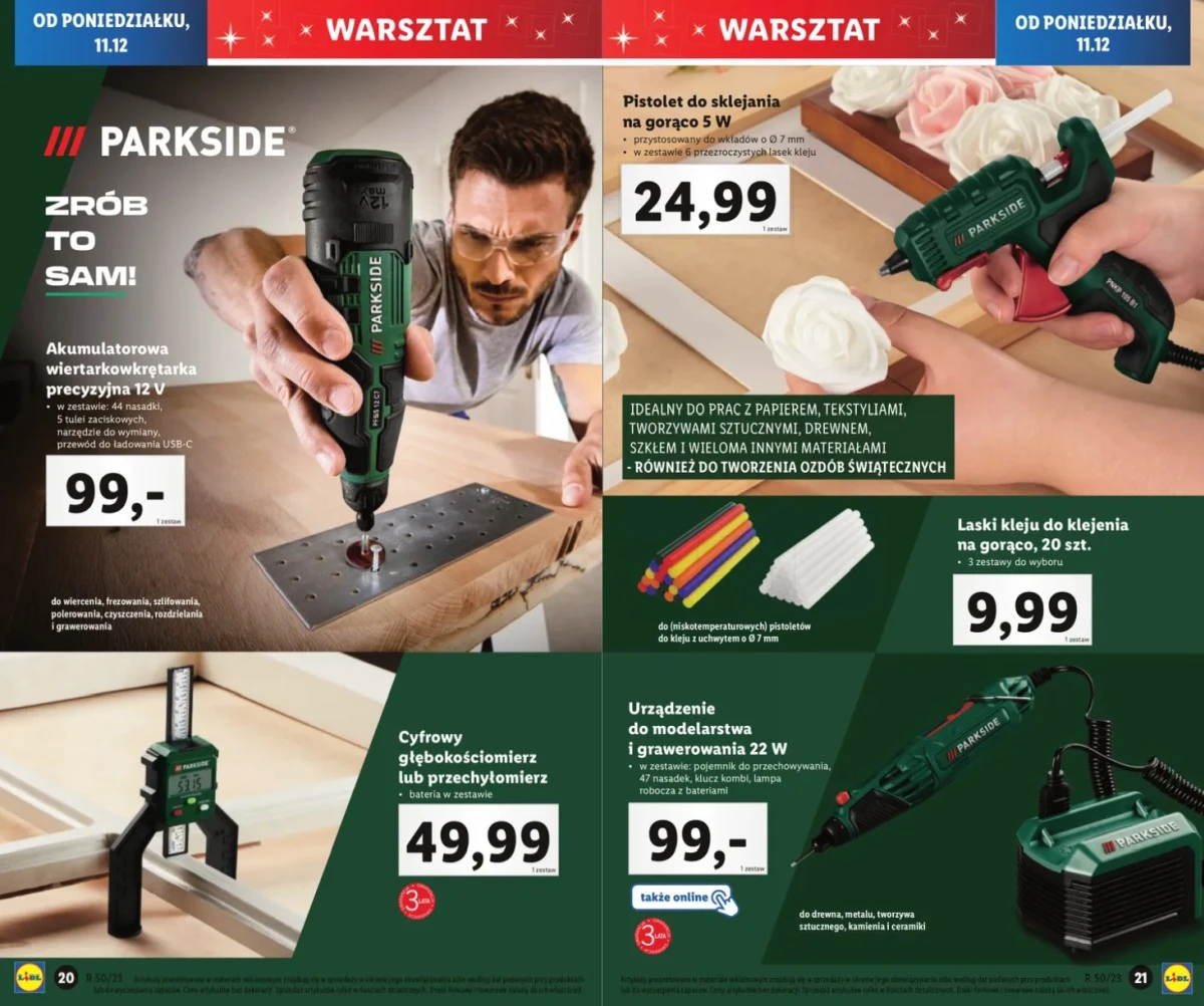 narzędzia parkside okazje tygodnia